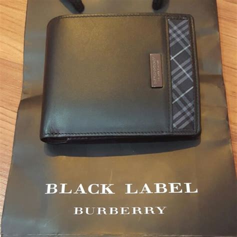 burberry black label|burberry black label wallet.